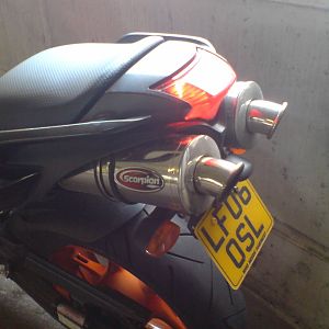 My 'EXTRA' Orange FZ6