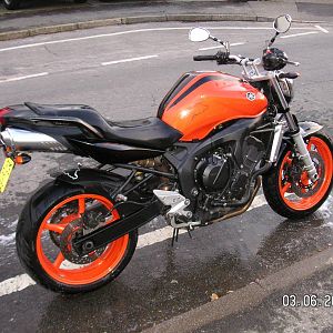 My 'EXTRA' Orange FZ6