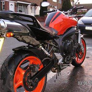 My 'EXTRA' Orange FZ6