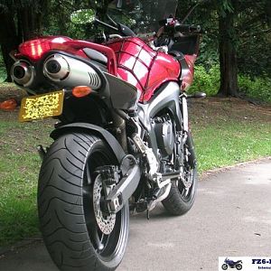 Almost standard - Evoteck rear end.