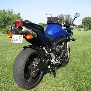 My FZ6 & new Two Bro's