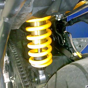 Ohlins rear shock.