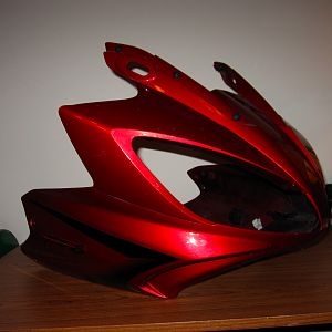 cracked fairing (left)