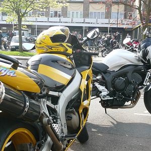 my bike and mates mayday run 08