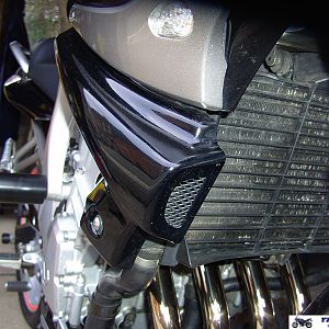 lateral air intake
