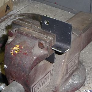 New Exhaust clamp mount bracket
