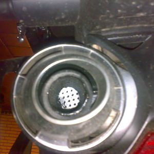 OEM exhaust de-baffle