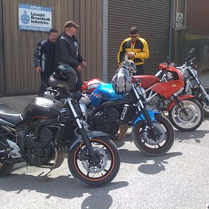 goofing off at Lobethal!