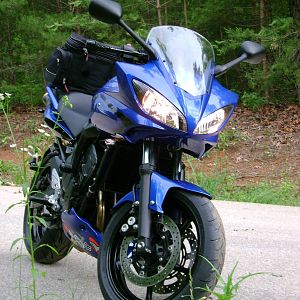 07 FZ6 with new treads
