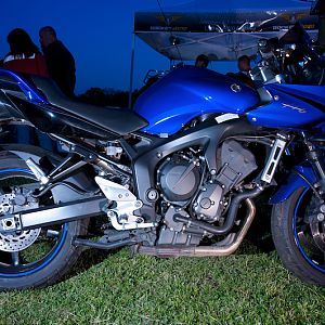 Reiobard's FZ6 at Motorcycle Night!