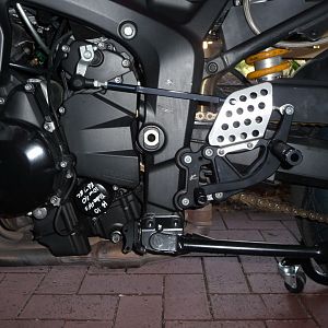 my fz6 cup race bike