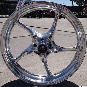 Polished Front Wheel