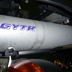 Where GYTR Pipe clamp will attach