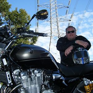 Big Bike , Bigger Man