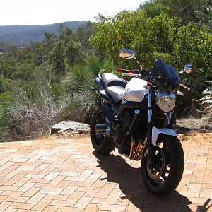 My bike at home