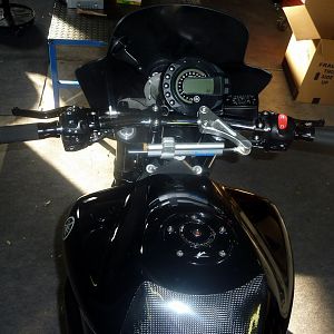 Rizoma Grips, "No-name" bar end mirrors