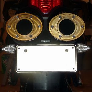 Custom rear fender!