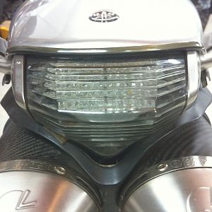 Smoked LED Tail light integrated blinkers