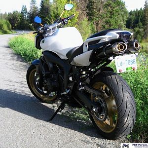 2007 FZS converted to FZ6N