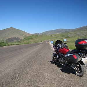 Dempster Highway - In the Arctic Circle