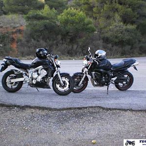 fz6 naked fight