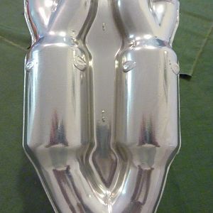 Ceramic coated headers