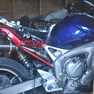 Frame remounted