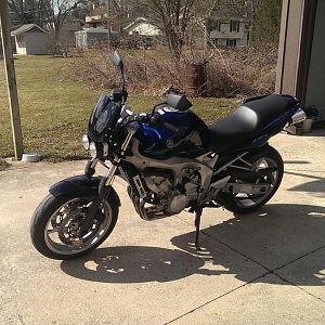 It's not very scenic, but she's mine!