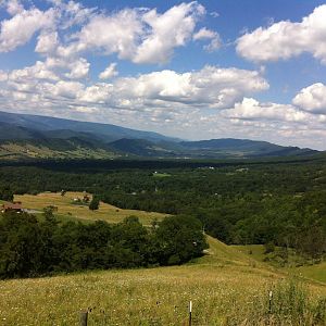 Overlook near Spruce Knob