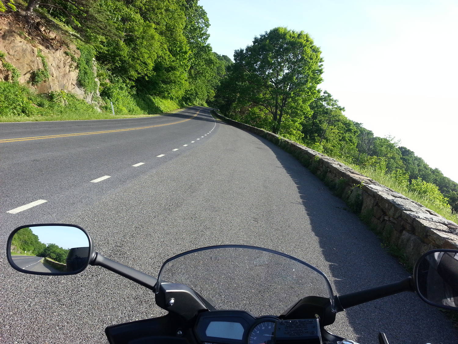A perfect day lays ahead, and behind.
