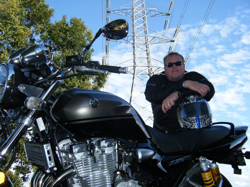 Big Bike , Bigger Man