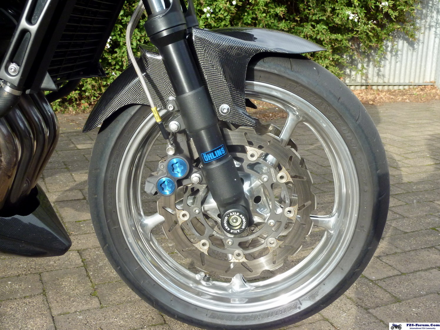 Carbon Fibre front fender
