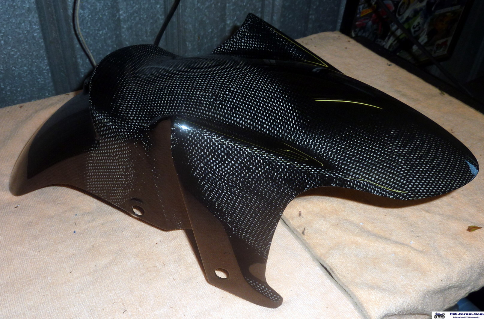 Carbon Fibre front fender