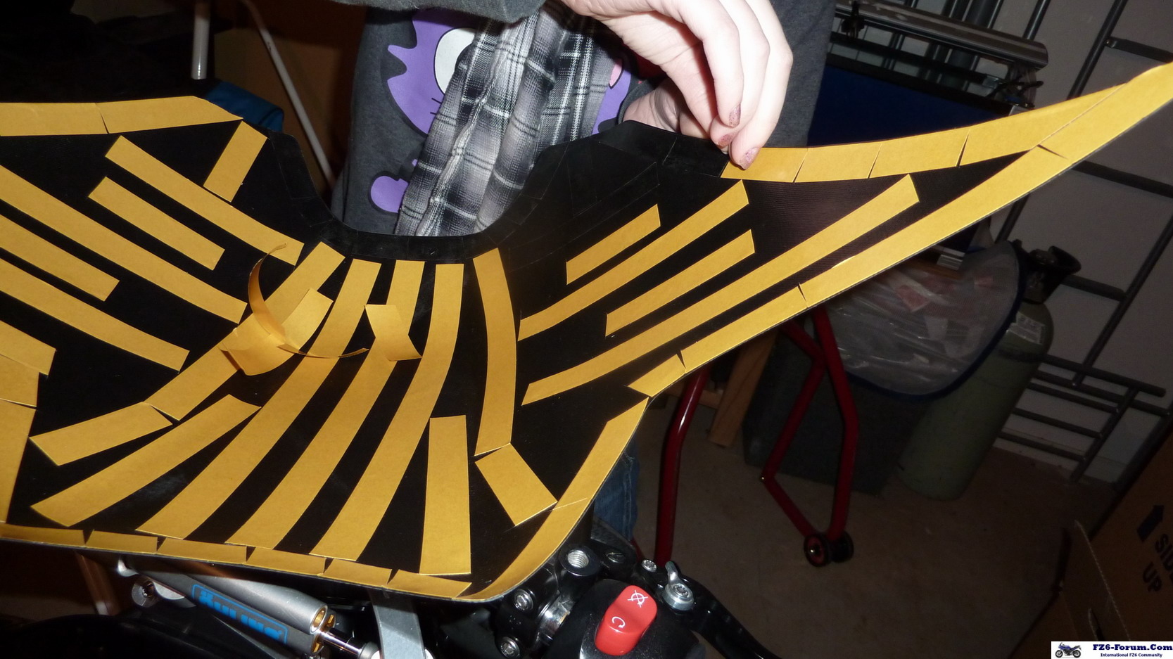 Carbon Fibre Tank Protector