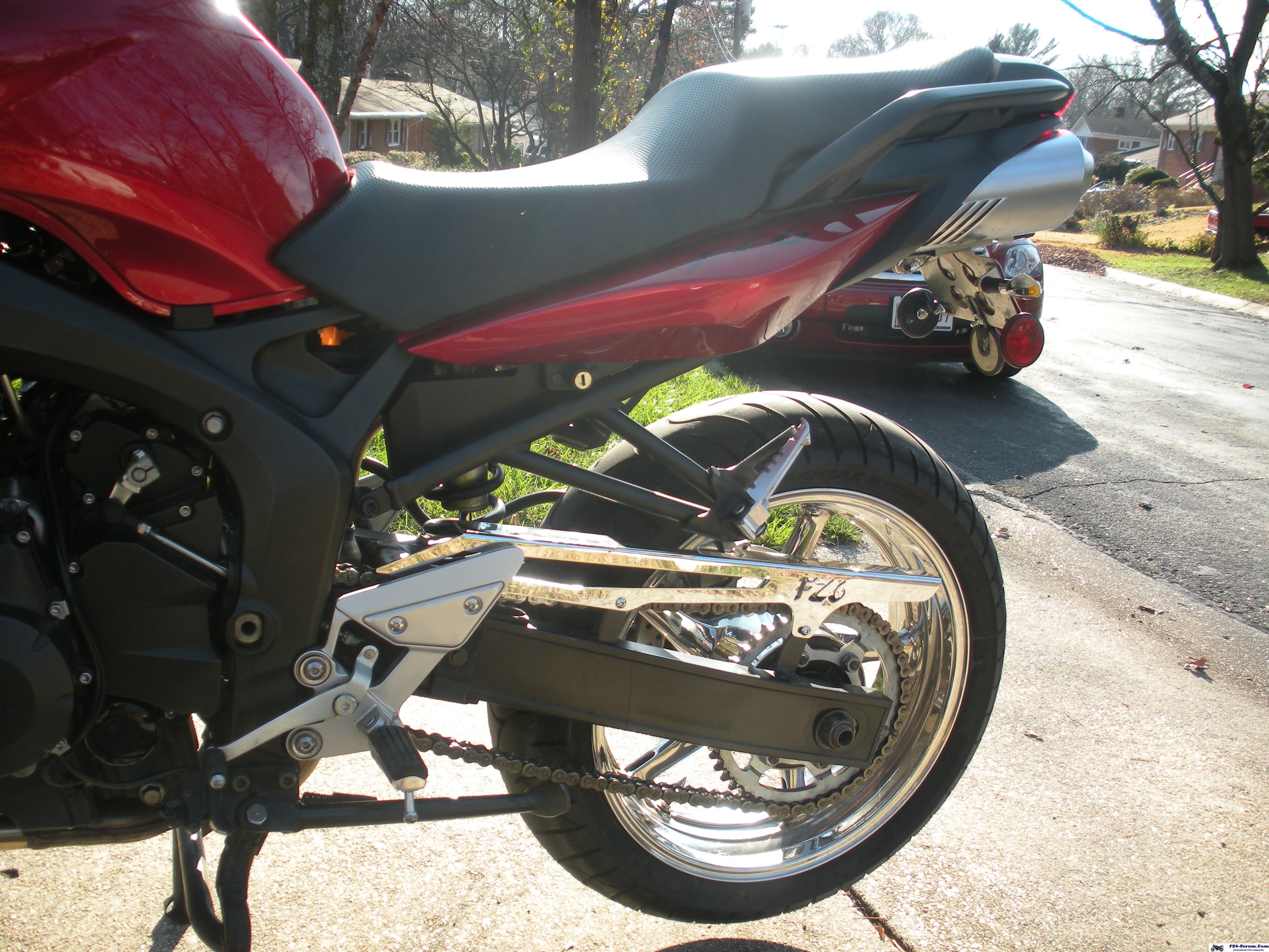 Cleaned up rear end