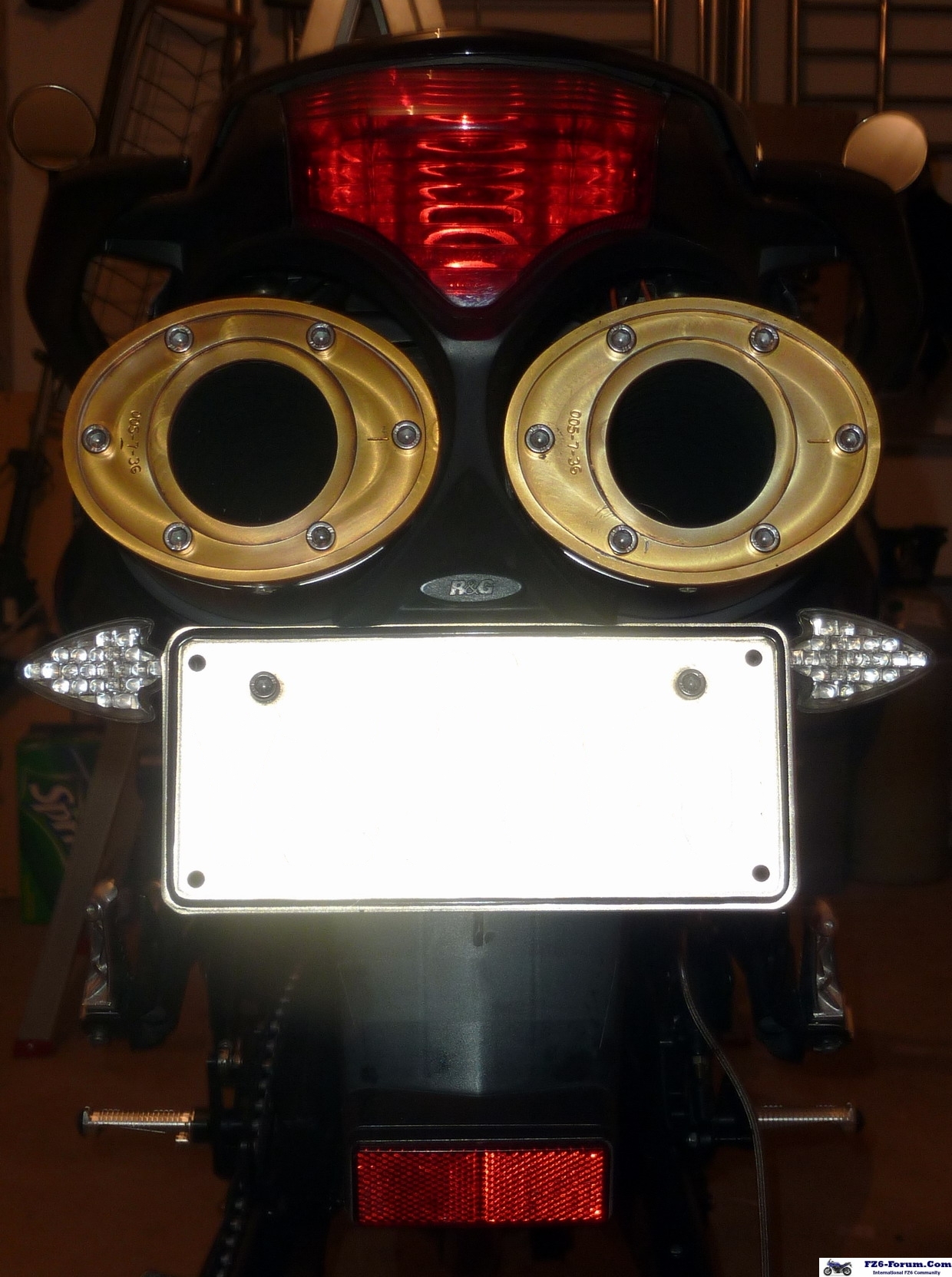 Custom rear fender!