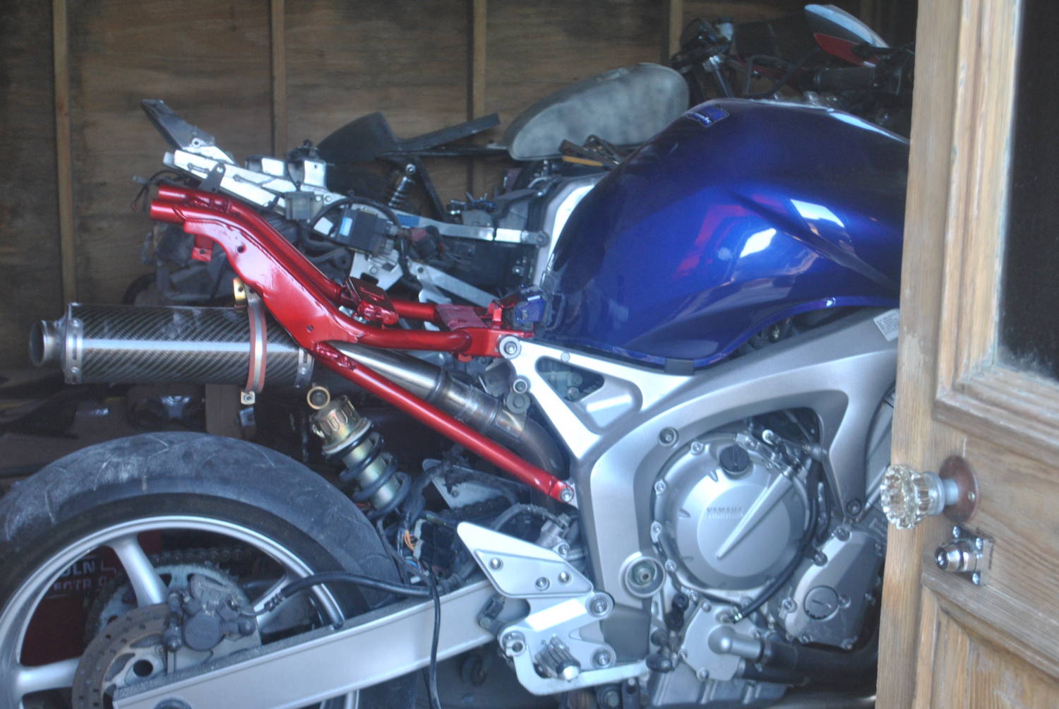 Frame remounted