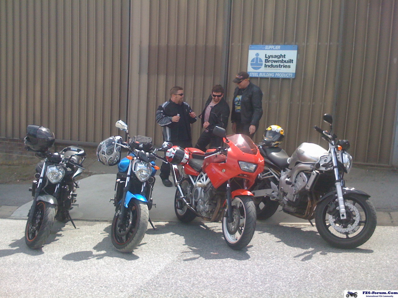 goofing off at Lobethal!
