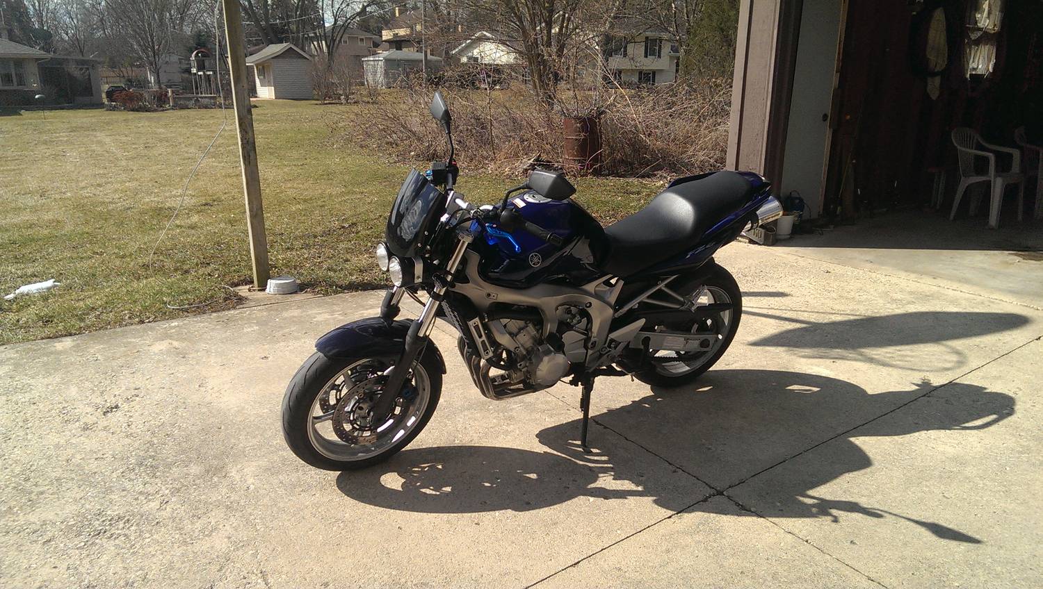 It's not very scenic, but she's mine!