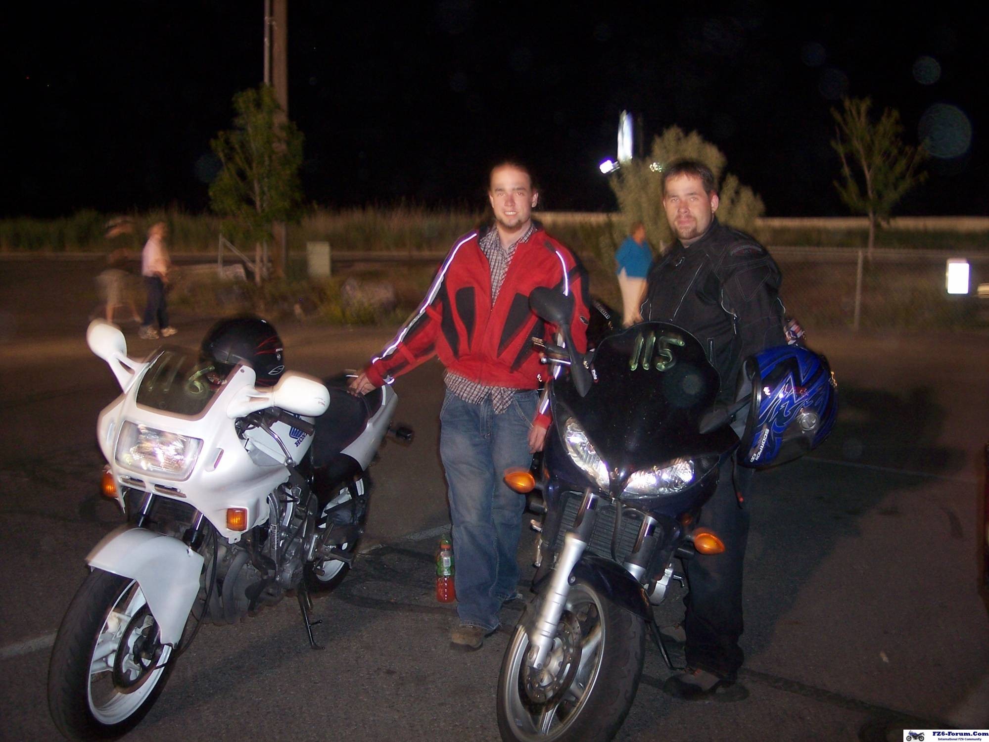 Me and jer, race night