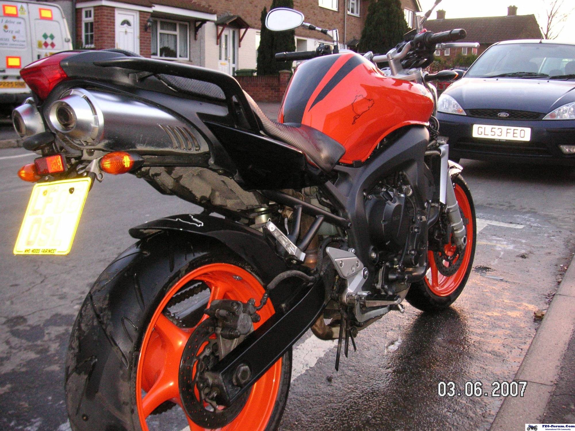 My 'EXTRA' Orange FZ6
