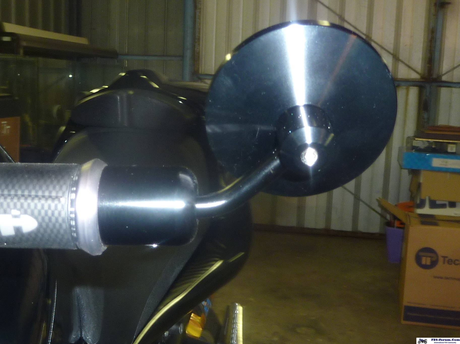 New "No Name" billet Bar End Mirrors.