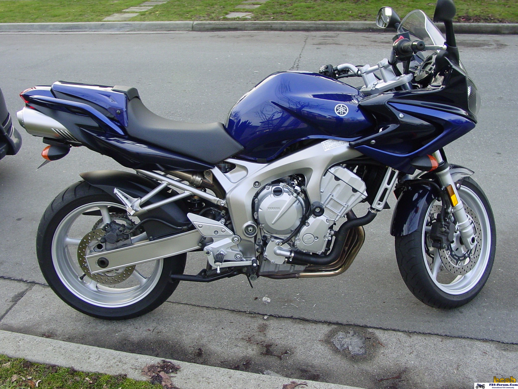 Nice shot of an FZ6.