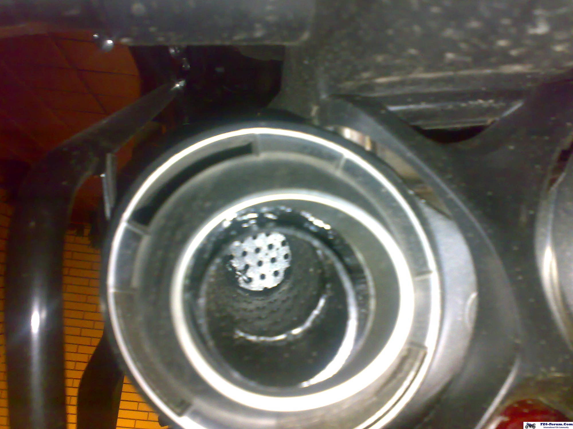 OEM exhaust de-baffle