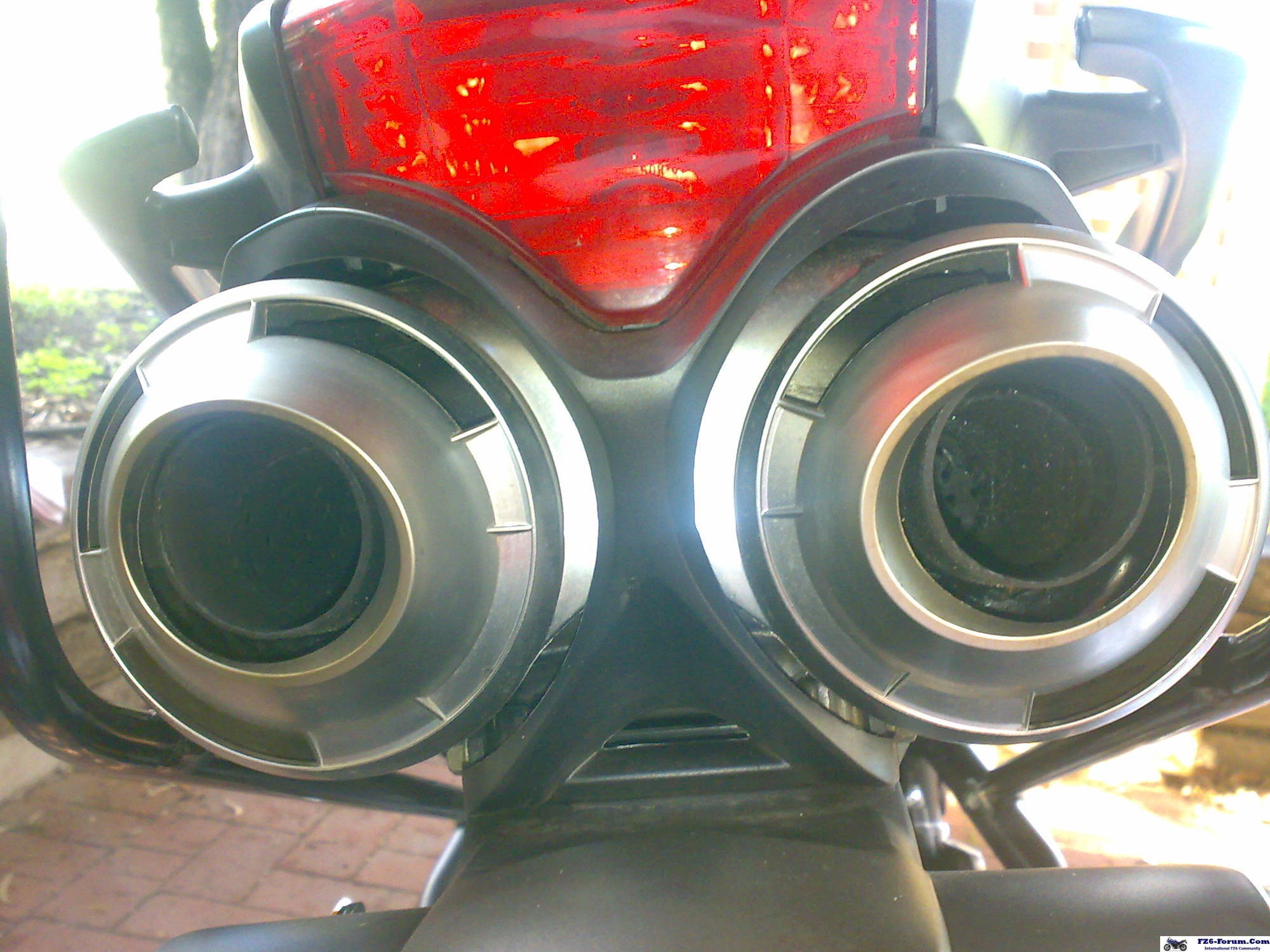 OEM exhaust de-baffle
