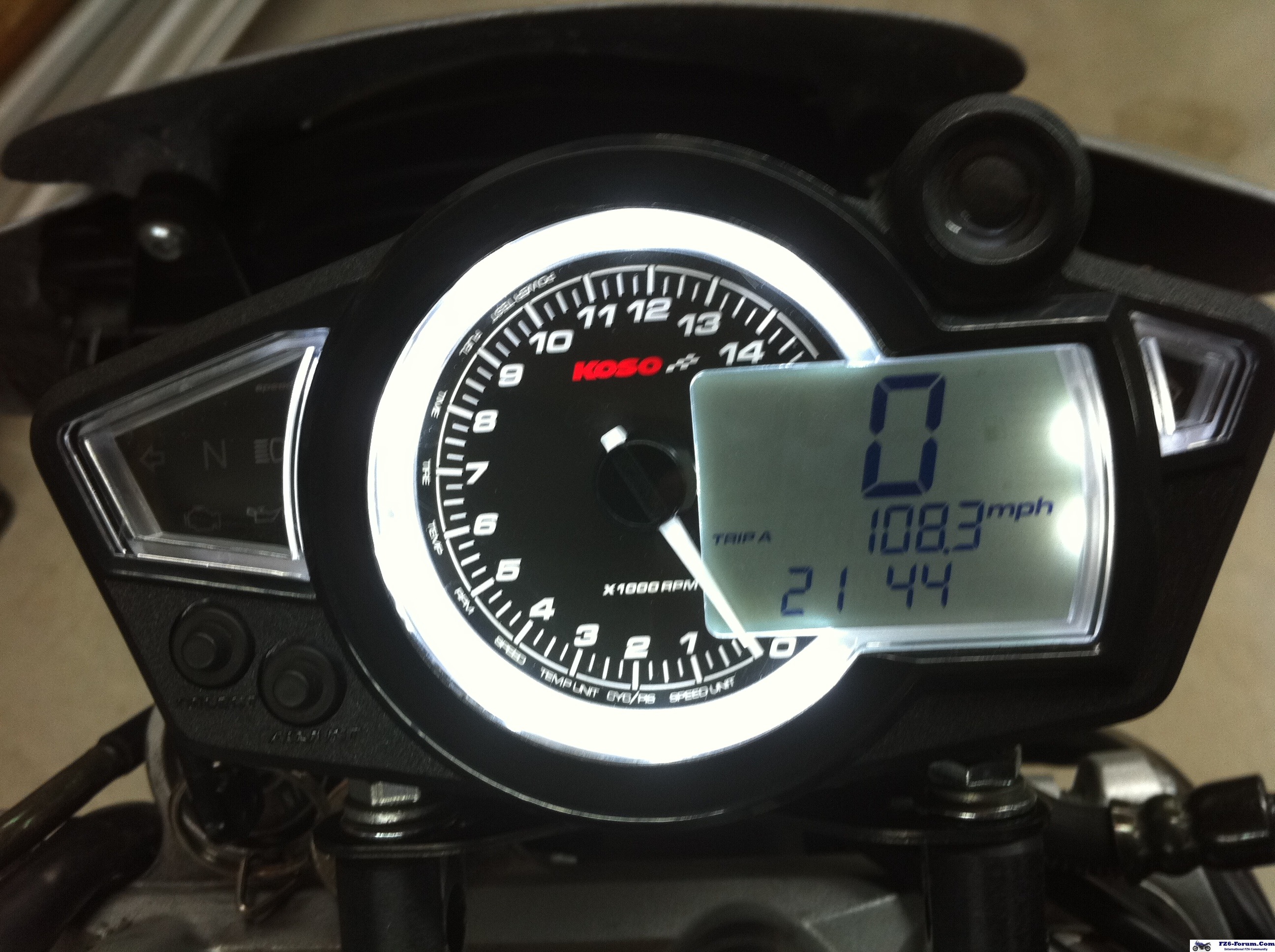 RX1N Speedometer