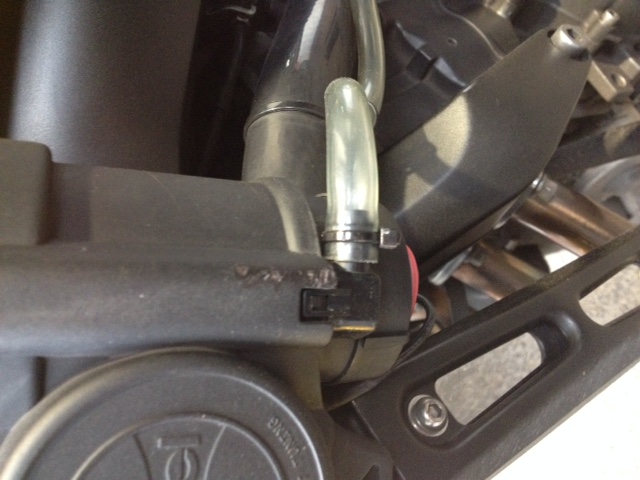 scratched stebel horn housing