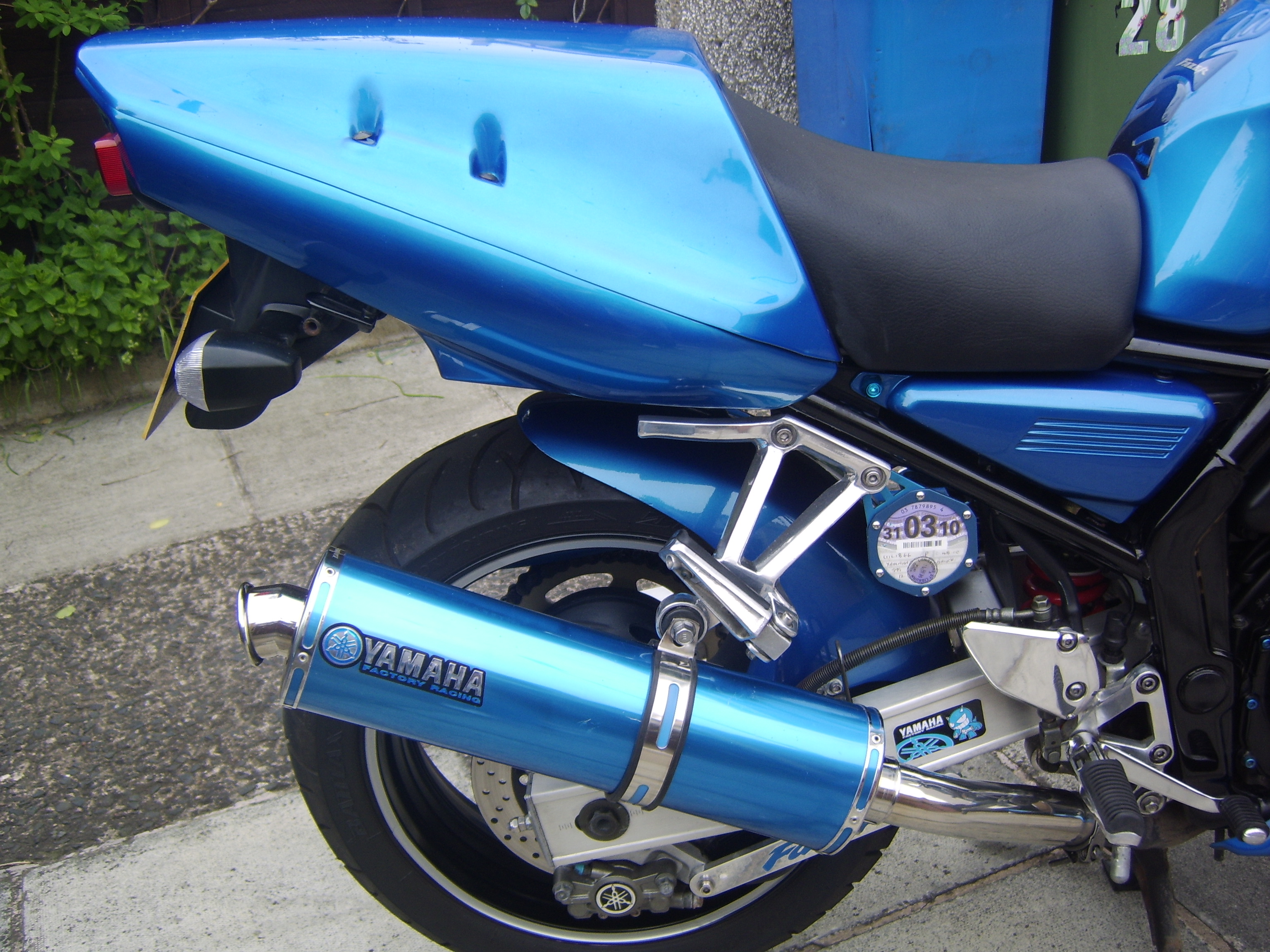 seat cowl fitted