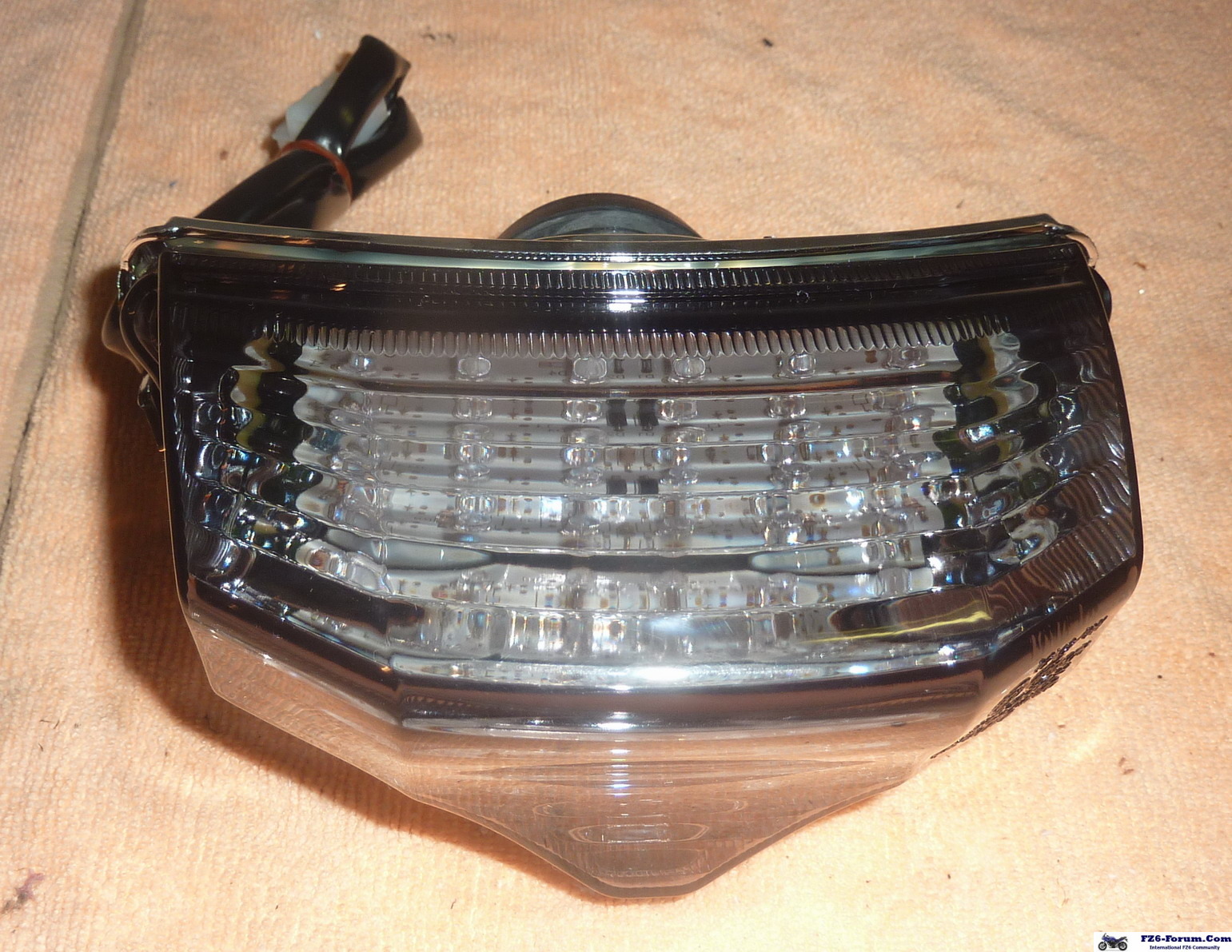 Smoked LED rear tail light