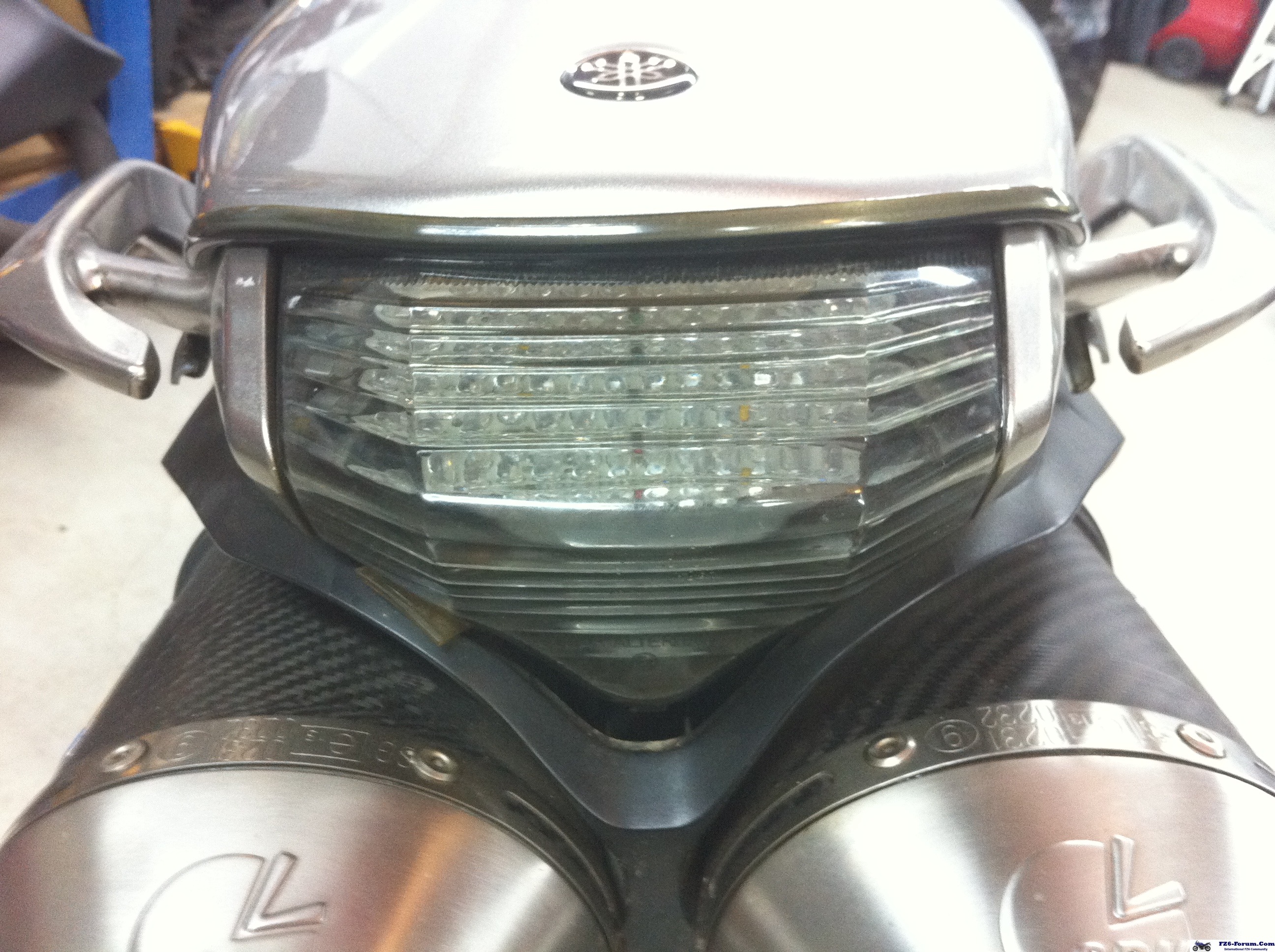 Smoked LED Tail light integrated blinkers